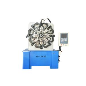 XD - CNC35 Spring Forming Machine 1.8-3.5mm Three To Four Axis High Precision
