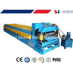 Longer Life Steel Roof Roll Forming Machine Automatic Metal Roof Forming Machine