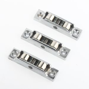 Modern Design Style Flat Door Plastic Roller with Iron Material and Adjustable