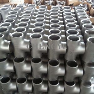 347H Seamless Butt Weld Tube Fittings ASTM B16.9 Reducing Tee Fitting