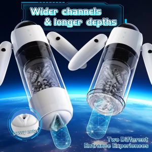 Automatic Male Stroker Masturbators 7 Thrusting & Rotating masturbation machine