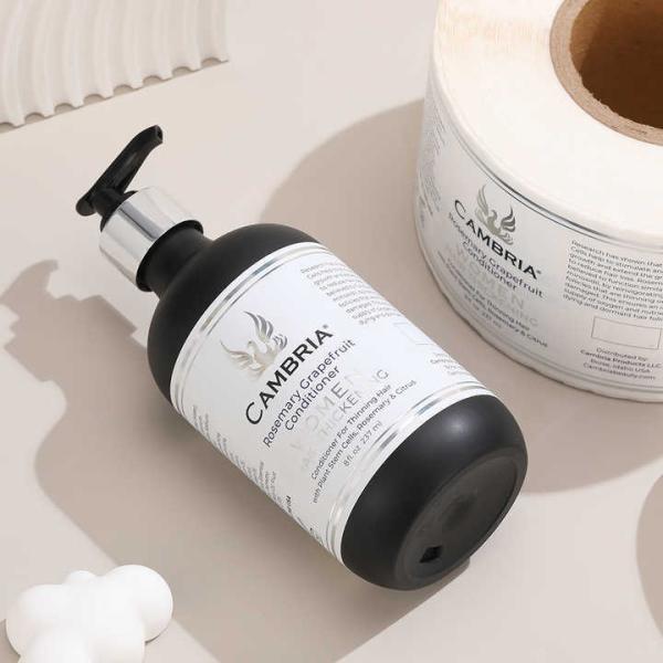 Waterproof Plastic Formula Production Info Labels