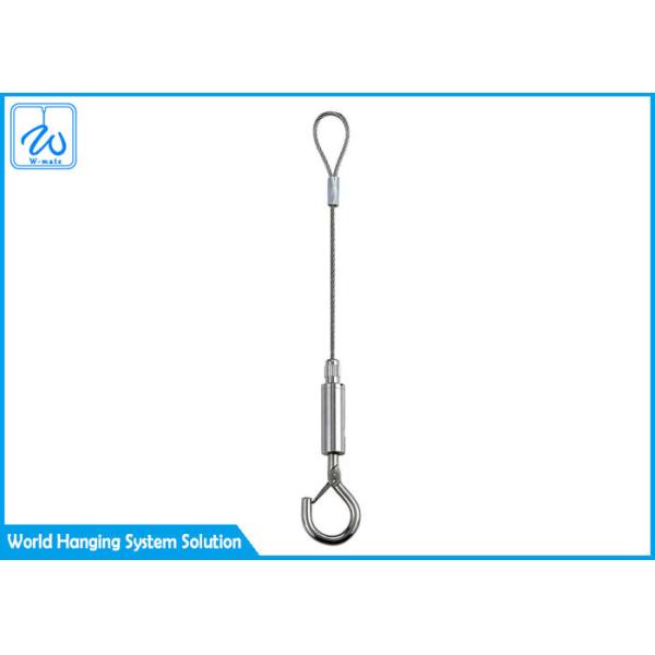 Galvanized Hooks Wire Suspension Hanging Kit For LED Track Lighting