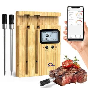 165ft Smart Wireless Thermometer Digital Instant Read Bluetooth Meat Thermometer
