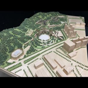 EMBT-1/1000 BIT-Shenzhen Branch Architectural Model Modern Architectural