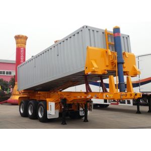 Semi Trailer Tipper Truck 3 Axles 70Tons 25-45CBM for Mining / Construction