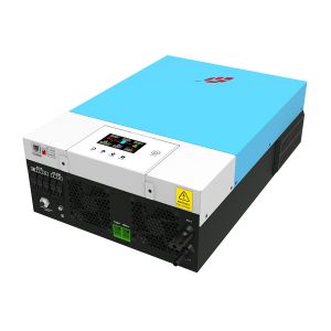 One-Key Reset 120A 140A Mppt Pure Sine Wave Dc To Ac Removable Lcd 3.6/4.2/6.2Kw