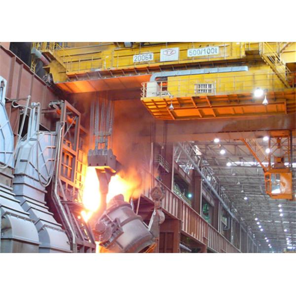 Quality 2500KN Molten Metal Handling Ladle Cranes 8m To 110m Lifting Height for sale