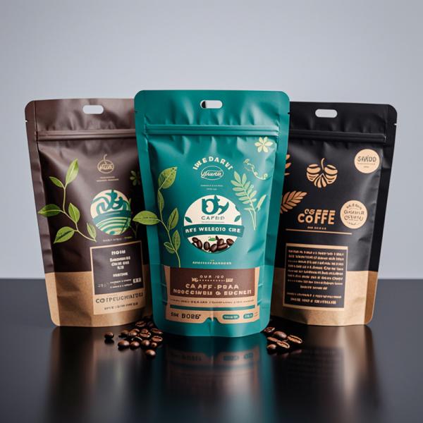 Quality Customizable Stand-Up Resealable Plastic Pouches for Food Packaging with Zip Lock and Logo Printing for sale