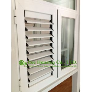 Aluminum Casement Windows / louver blade shutter window / aluminum louver