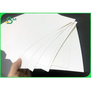 Food Grade 190gsm 210gsm Uncoated White Paper Roll 700mm For Cup Based Paper