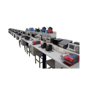 China Grey Technical Teaching Equipment Electronics Trainer Kit For University on sale