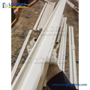 PVC Cable Trunk Extrusion Machine with 55/110 Conical Twin Screw Extruder for