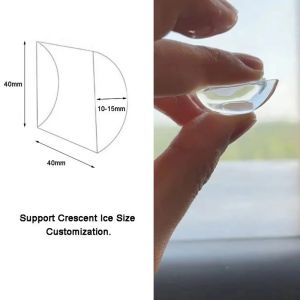 66kg Capacity Per Day LZ-260 Moon Crescent Ice Maker Making Machine with 220V