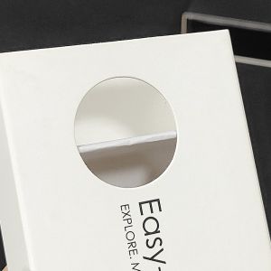 Art Paper Gift Packaging Boxes Matchbox Style Sliding Drawer Box With Gold Foil