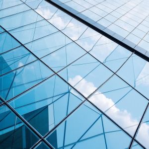 8mm Coated Translucent Curtain Wall Sound Insulation With Low E Glass