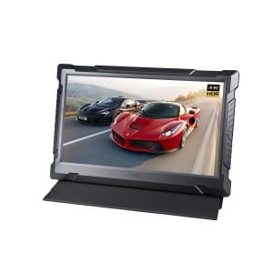 UHD 3840X2160P Portable Gaming Monitor PS4 With FreeSync Built In Speaker