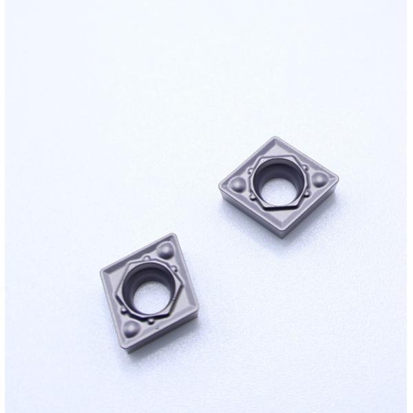 Quality Carbon Steel Workpiece CCMT060204-1HQ MC3015 Cermet Cutting Tool Inserts with Fracture Resistance and Smooth Surface for sale