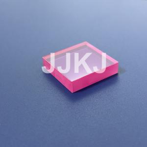 China Laser Application Al2O3 Ruby Single Crystal With Customized Ruby Doping on sale