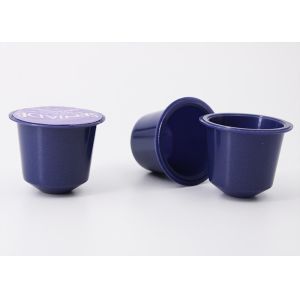 PP Plastic Nespresso Fills Coffee Pod Capsules For Ground Coffee Pack With Lid