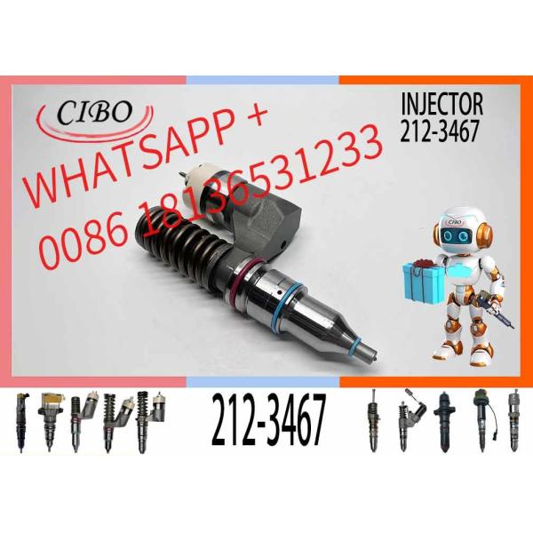 High Performance Diesel Engine Spare Parts Fuel Injector 3507555 212-3468 212-3467