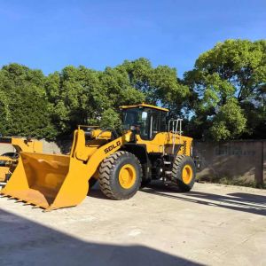 17 Tons Used Wheel Loader SDLG LG958L Secondhand Loader Rated load 5 Ton Chinese