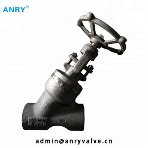 800Lb Forged Steel Stellite Overlay Disc Y Type Globe Valve