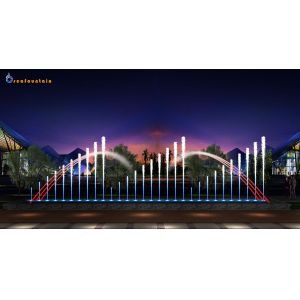 Latest design portable stainless easy install fountain control system