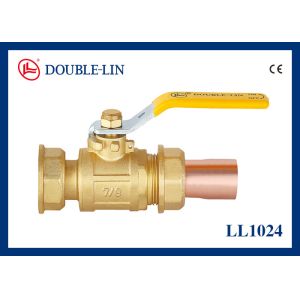 Wholesale Thread Connection 7/8&quot; x 28mm Brass Gas Valves from china suppliers