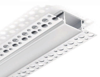 29*14mm Trimless Recessed LED Aluminium Profile For Plasterboard Ceiling