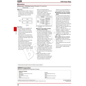 5V DC NO Omron Relay G2R-1-5VDC