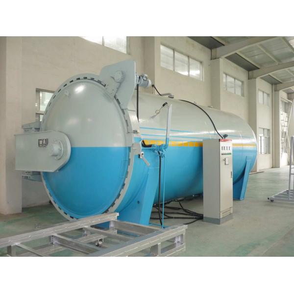 Composite Automatic Glass Industrial Autoclave Pressure Vessel , High Efficiency