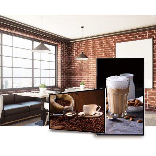 Indoor 32-inch Ultra Thin Touch Screen Advertising Displays HD Digital Signage