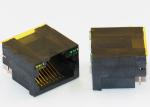 8P8C Shielded Modular Jack Thru - Hole R / A With LED For Network Router
