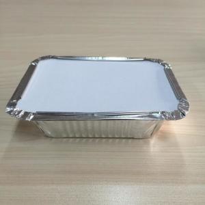 China Disposable Aluminium Foil Container 40 - 200mic Thickness Silver Color on sale