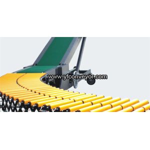 Mobile loading unloading belt conveyors (manual adjust height)