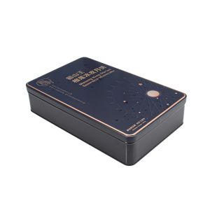 Wallet Metal Tin Boxes Container Square Biscuit Case Luxury Moon Cake Rectangula