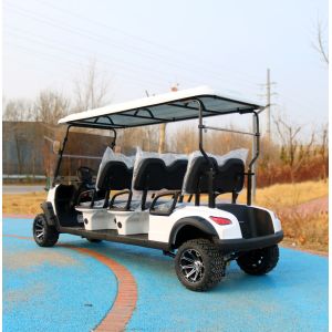 72 Volt Lithium Powered Lifted Golf Cart Brand New Standard 6 Seater Golf Cart