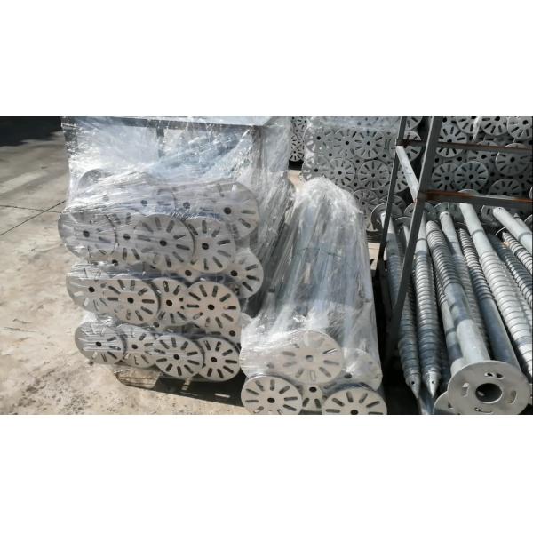 Q235 Steel Material Ground Screw Piles/ Screw Piles For Solar Energy Systems