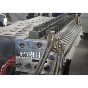 PVC WPC Foam Board Making Machine , WPC Wood Plastic Machinery