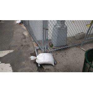 chain link temporary construction fence panels 6FT X 10F Mesh 2 3/8 " x 2 3/8" (