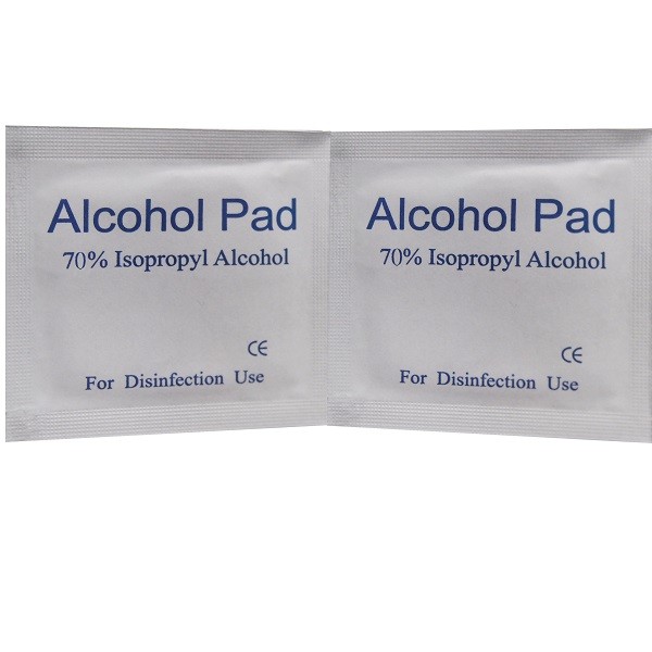 Cleansing and Antiseptic wipe Pre-injection Alcohol Swab IPA pad in custom size