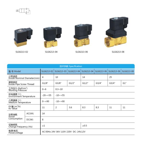 SLG6213 Series Solenoid Valve