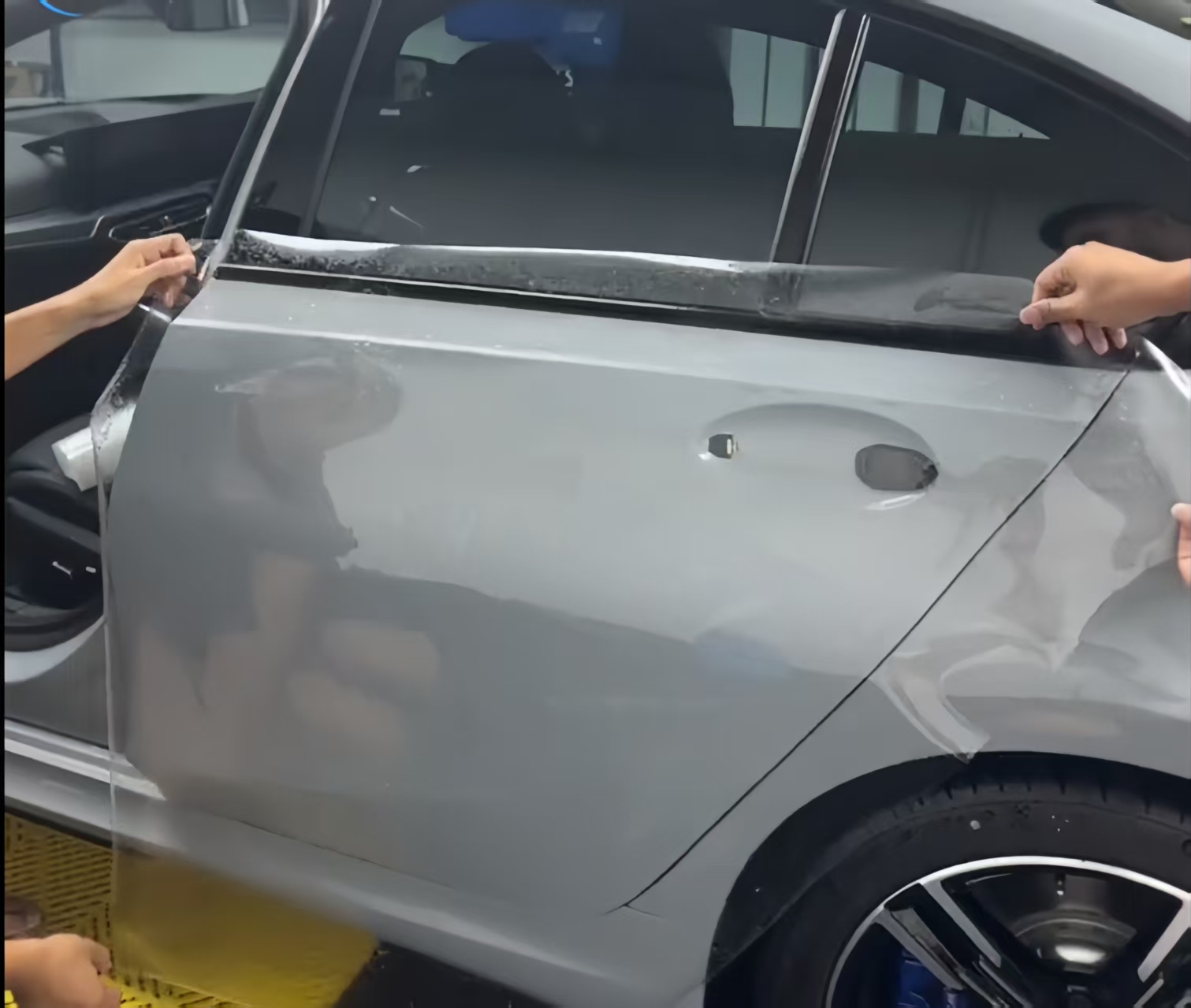 BasicGuard 7.5mil Matte PPF Paint Protection Film Anti-Stain Self-Healing Vehicle Wrap