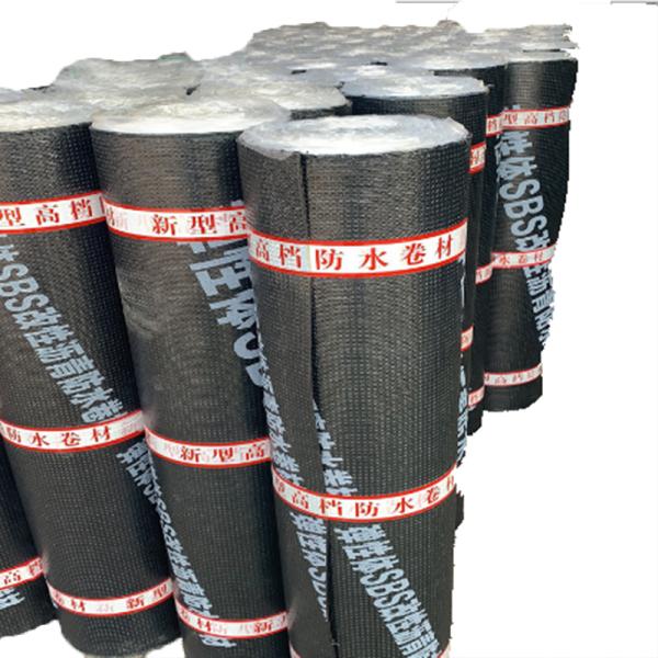 Polyester Tire Waterproofing Membrane With Modified Asphalt 10m Length