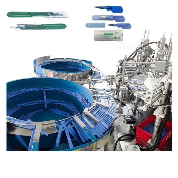 Disposable Scalpel And Surgical Knife Welding And Packing Machine Customized Non