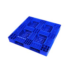 Green HDPE Plastic Pallets Recycled 1100 X 1100 Pallet 400KG Load