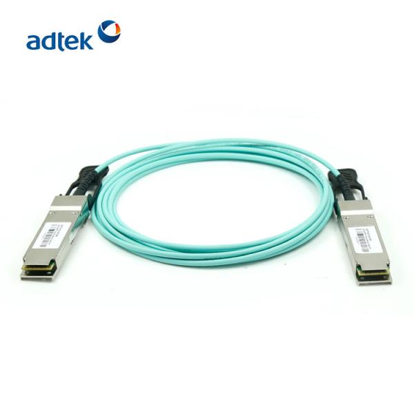 Quality 1M OM3 Fiber 10G SFP+ Active Optical Cable AOC Low Power Consumption Lightweight for sale