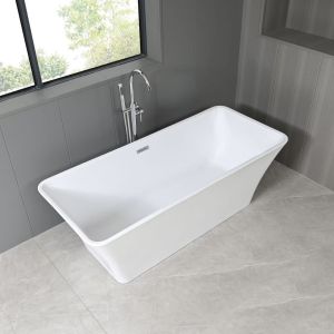 Eco-Friendly and Stain-Resistant Acrylic Free Standing Bathtubs for a Clean and