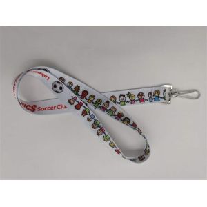 Nice Heat Transfer Printing Dye Sublimated Lanyards , Custom Polyester Lanyards
